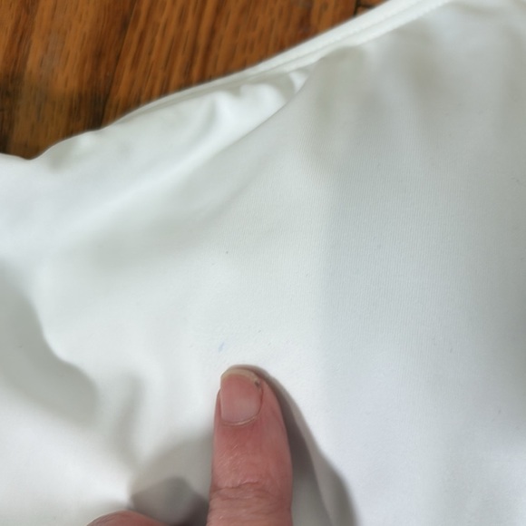 Andie The‎ Amalfi One Piece Swimsuit White Size XL NWT flaw - Picture 8 of 8